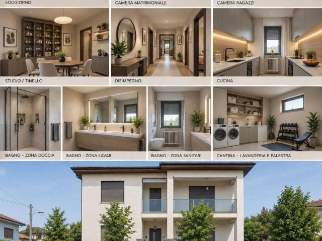 Villa Indipendente in vendita a Pregnana Milanese, Milano