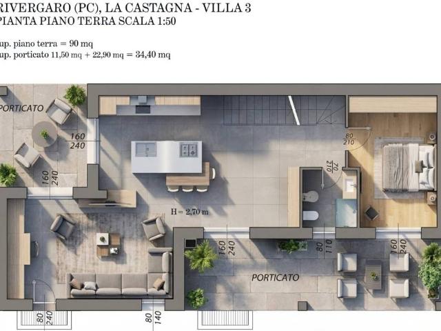 Villa Indipendente in vendita a Casa Matta, Rivergaro