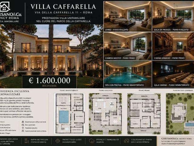 Villa Indipendente in vendita a Municipio Roma VIII, Roma Capitale