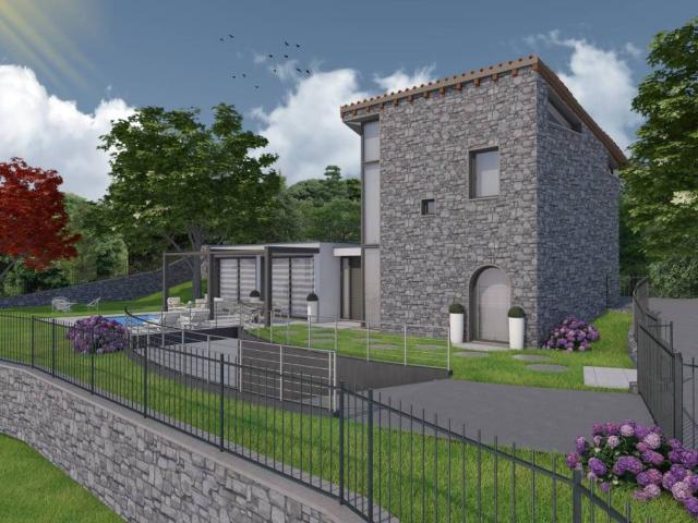 Villa Indipendente in vendita a Riva Di Solto, Lombardia