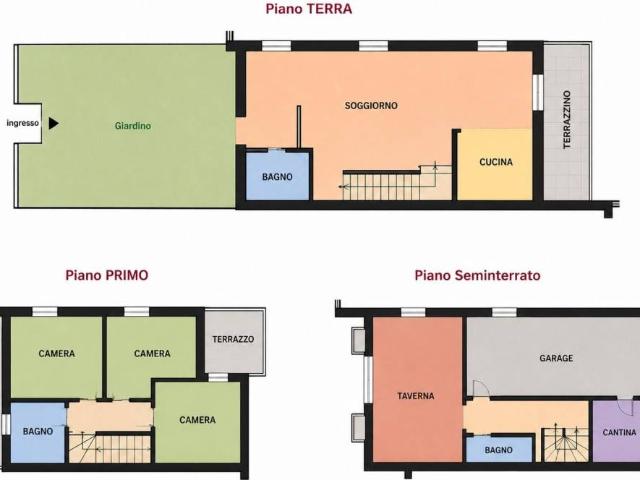 Villa Schiera in vendita a Palazzolo, Sona