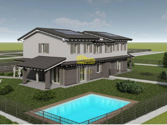 Villa Indipendente in vendita a Soncino, Lombardia