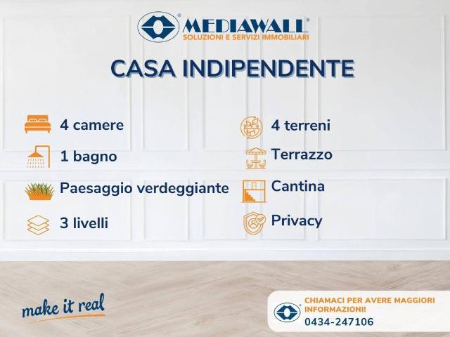 Villa Indipendente in vendita a Tramonti Di Sotto, Friuli-Venezia Giulia