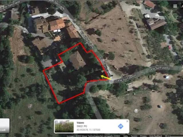 Villa Indipendente in vendita a La Tignamica, Vaiano