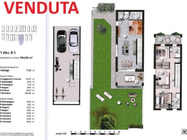 Villa Indipendente in vendita a Verdellino, Lombardia