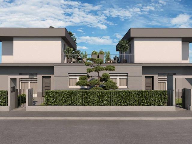 Villa Indipendente in vendita a Verdello, Lombardia