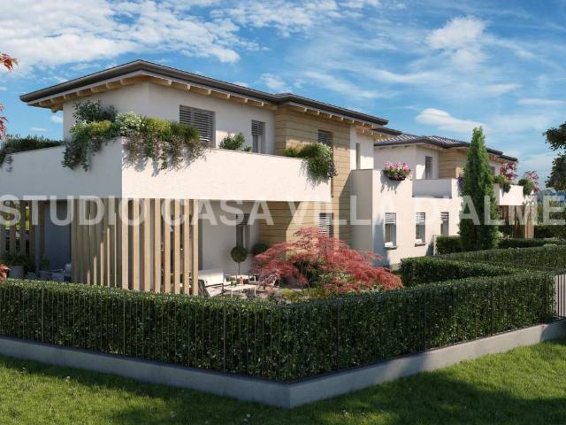 Villa Indipendente in vendita a Villa D'almè, Lombardia