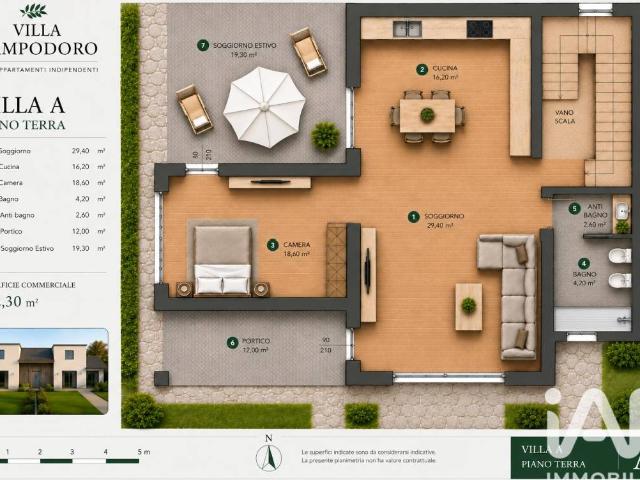 Villa Indipendente in vendita a Villafranca Padovana