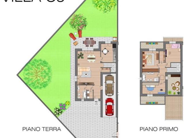Villa Indipendente in vendita a Vizzolo Predabissi, Lombardia