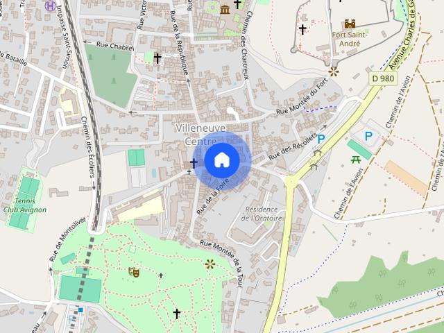 Maison location à Villeneuve Centre, Villeneuve-lès-Avignon