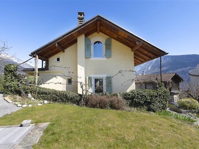 Einfamilienhaus kaufen in Venthône, Wallis