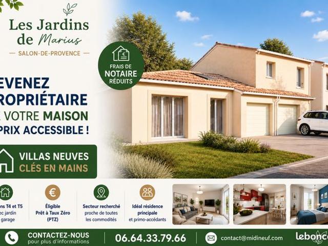 Maison vente à Aix-en-Provence, Salon-de-provence