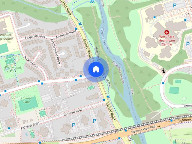 Apartment for rent in Etobicoke Centre, Toronto