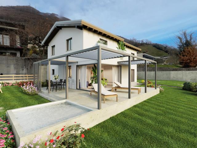 Einfamilienhaus kaufen in Gordola, Tessin