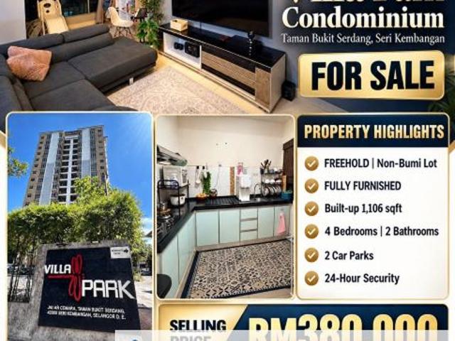 Condominium for sale in Taman Bukit Serdang Seksyen 13, Majlis Bandaraya Subang Jaya