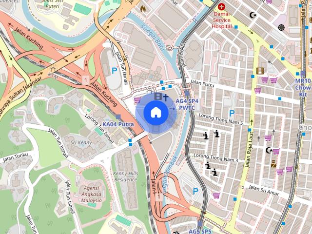 Apartment for rent in Sentul, Kuala Lumpur