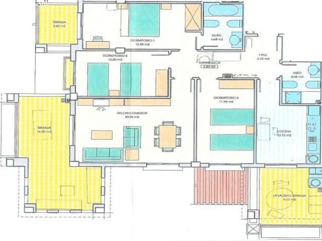 Piso en venta en Urbanización Roquetas de Mar, Roquetas De Mar