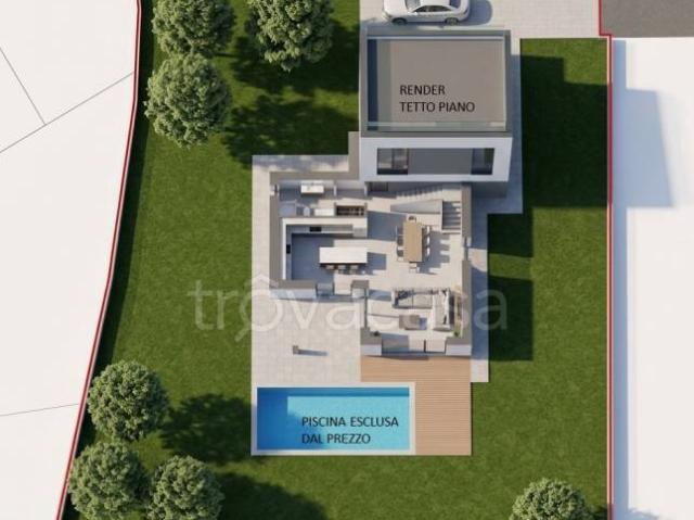 Villa Indipendente in vendita a Lucino, Montano Lucino