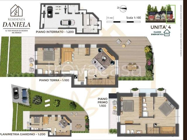 Villa Indipendente in vendita a Hodegart, Asiago