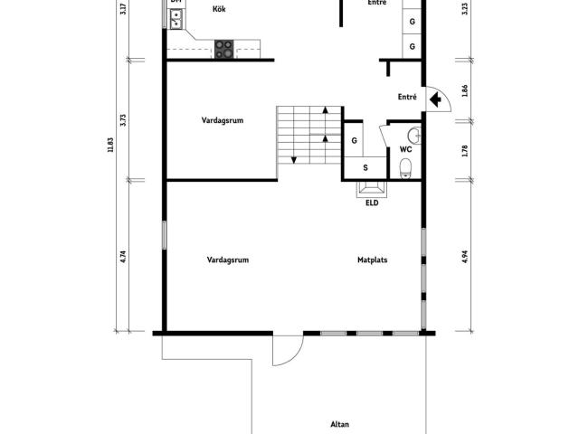 Villa till salu i Alingsås, Västra Götaland