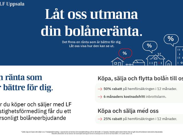 Villa till salu i Uppsala