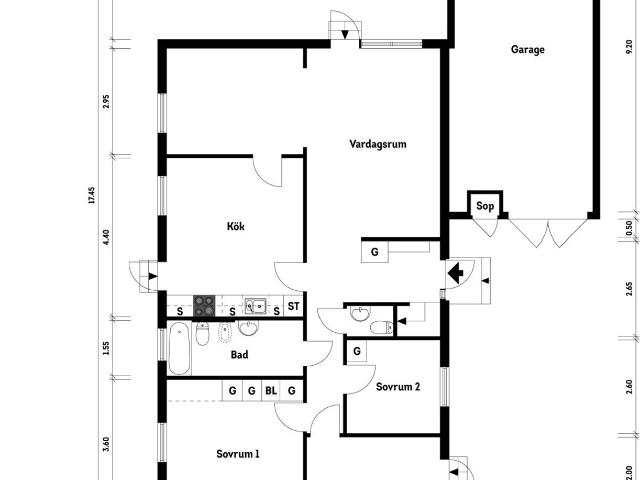 Villa till salu i Skåne