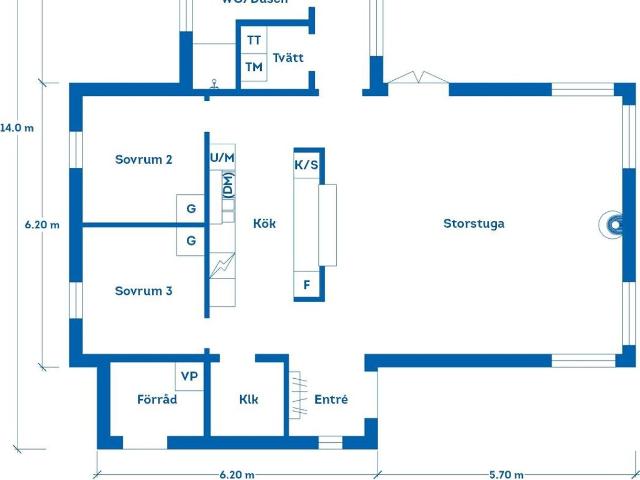 Villa till salu i Halland