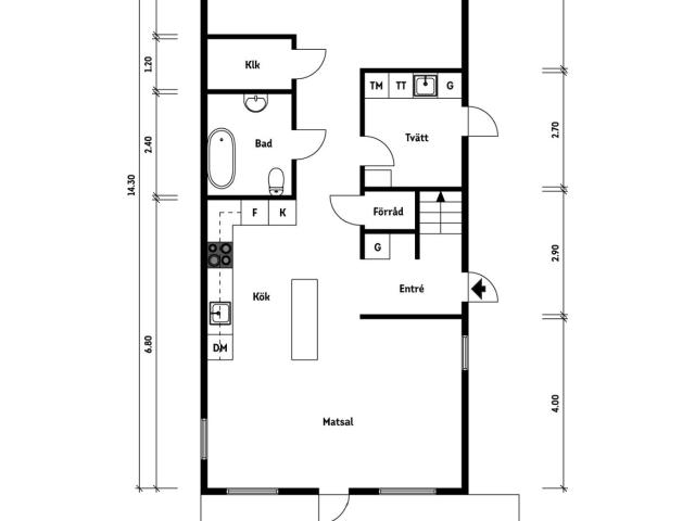 Villa till salu i Fjärås Kyrkby, Halland