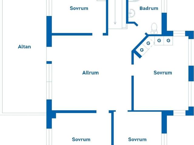Villa till salu i Härnösand, Härnösands domkyrkodistrikt