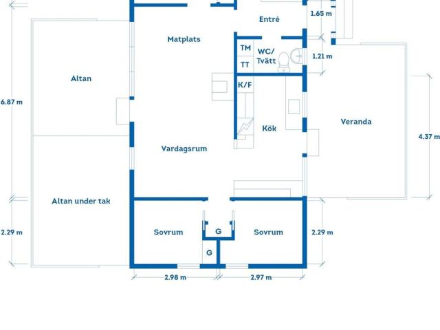 Villa till salu i Halland