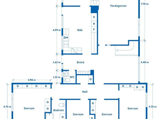 Villa till salu i Motala, Östergötland