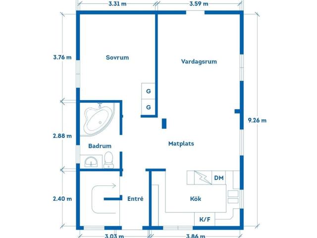 Villa till salu i Motala, Östergötland