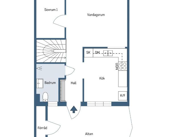 Villa till salu i Skuru, Boo