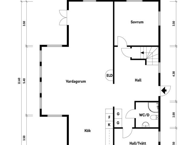 Villa till salu i Halland