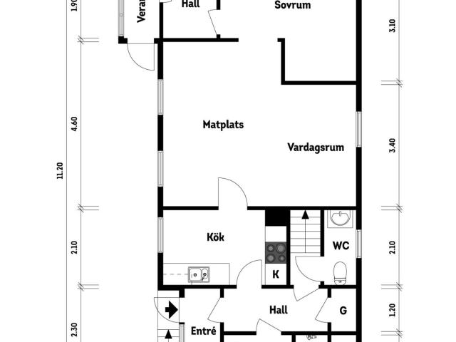 Villa till salu i Skåne