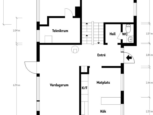 Villa till salu i Holmestad, Västra Götalands län