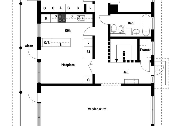 Villa till salu i Tumba, Stockholm