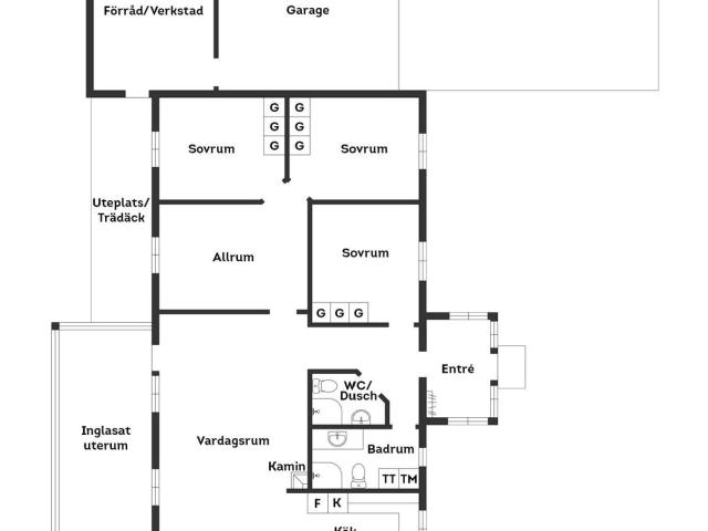 Villa till salu i Unnaryd, Halland