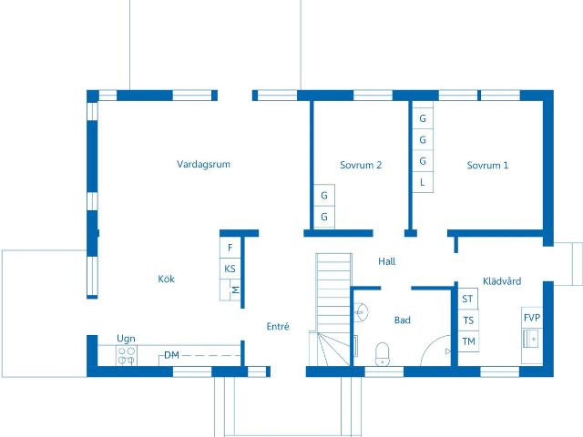 Villa till salu i Stockholm