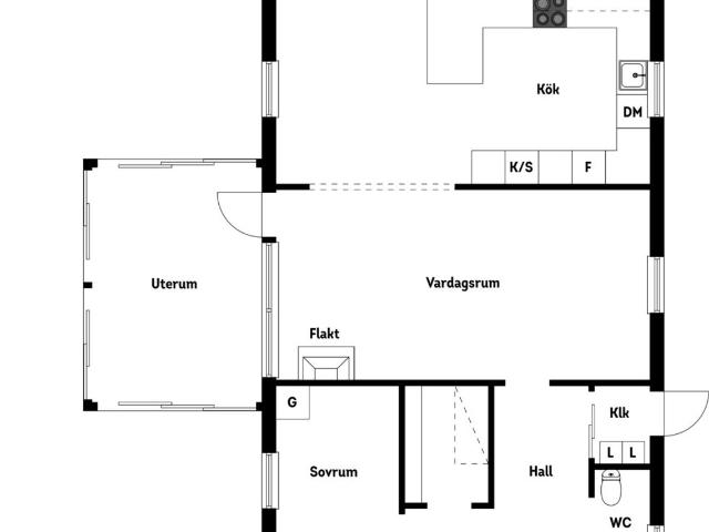 Villa till salu i Växjö, Kronoberg