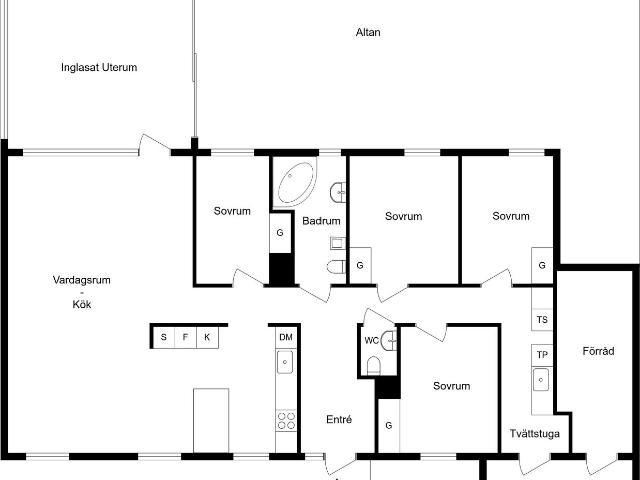 Villa till salu i Veddige, Halland