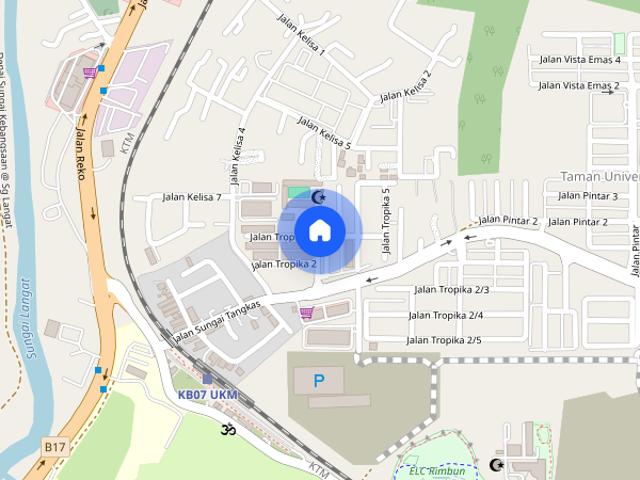 Apartment for rent in Kajang, Langat