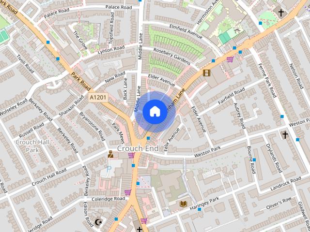Apartment for rent in Crouch End, Greater London