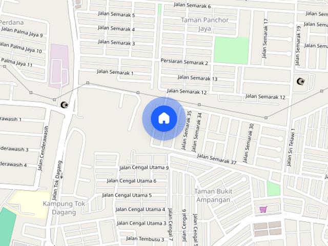 Room for rent in Kampung Panchor, Seremban