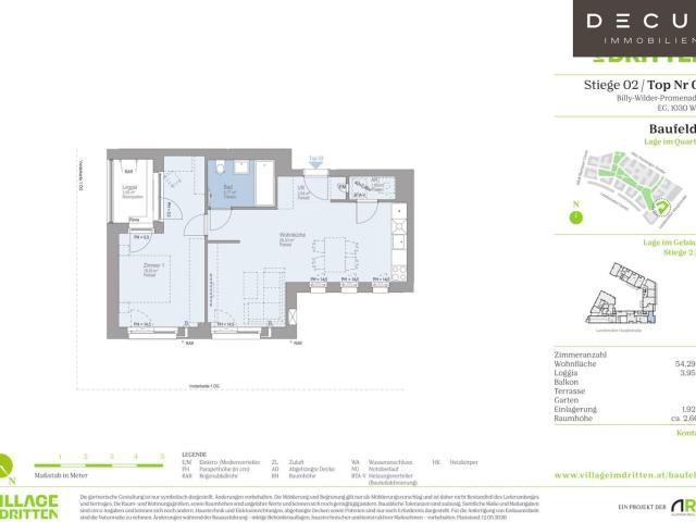 Wohnung mieten in Donaustadt, Wien