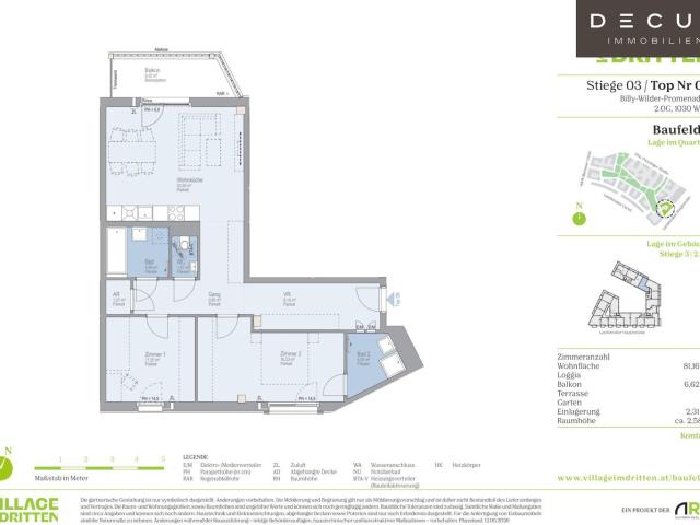 Wohnung mieten in Seestadt, Wien