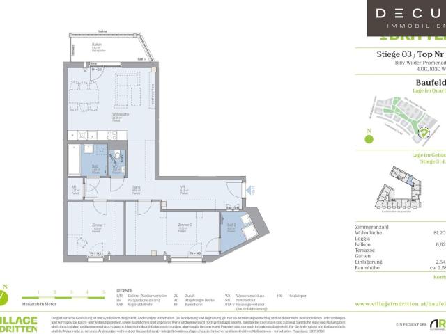 Wohnung mieten in Seestadt, Wien