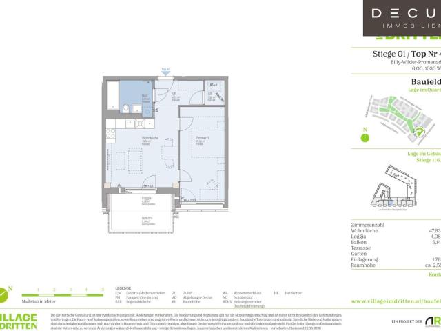 Wohnung mieten in Seestadt, Wien