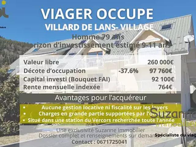Appartement vente à Grenoble, Villard-de-lans