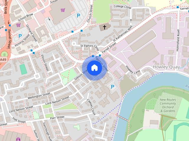 House for rent in Howley Quay, Warrington